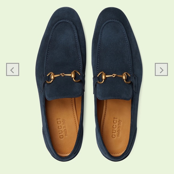 Gucci Loafers in Blue Suede Men’s - Picture 4 of 4
